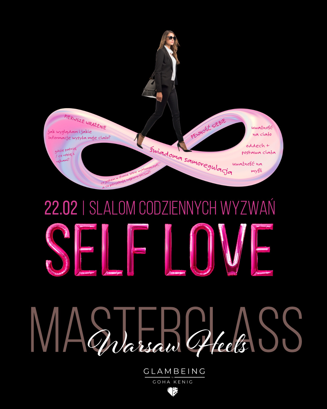 GlamBeing, Warsaw Heels Masterclass, Self Love 22.02.2026